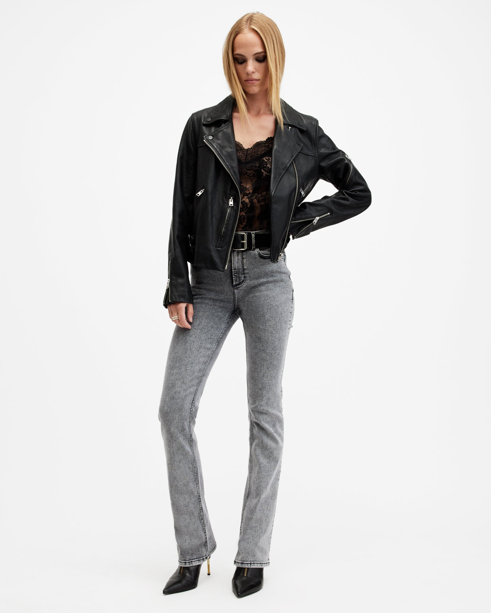 Haldan Slim Bootcut Denim Jeans Haldan Slim Bootcut Denim Jeans