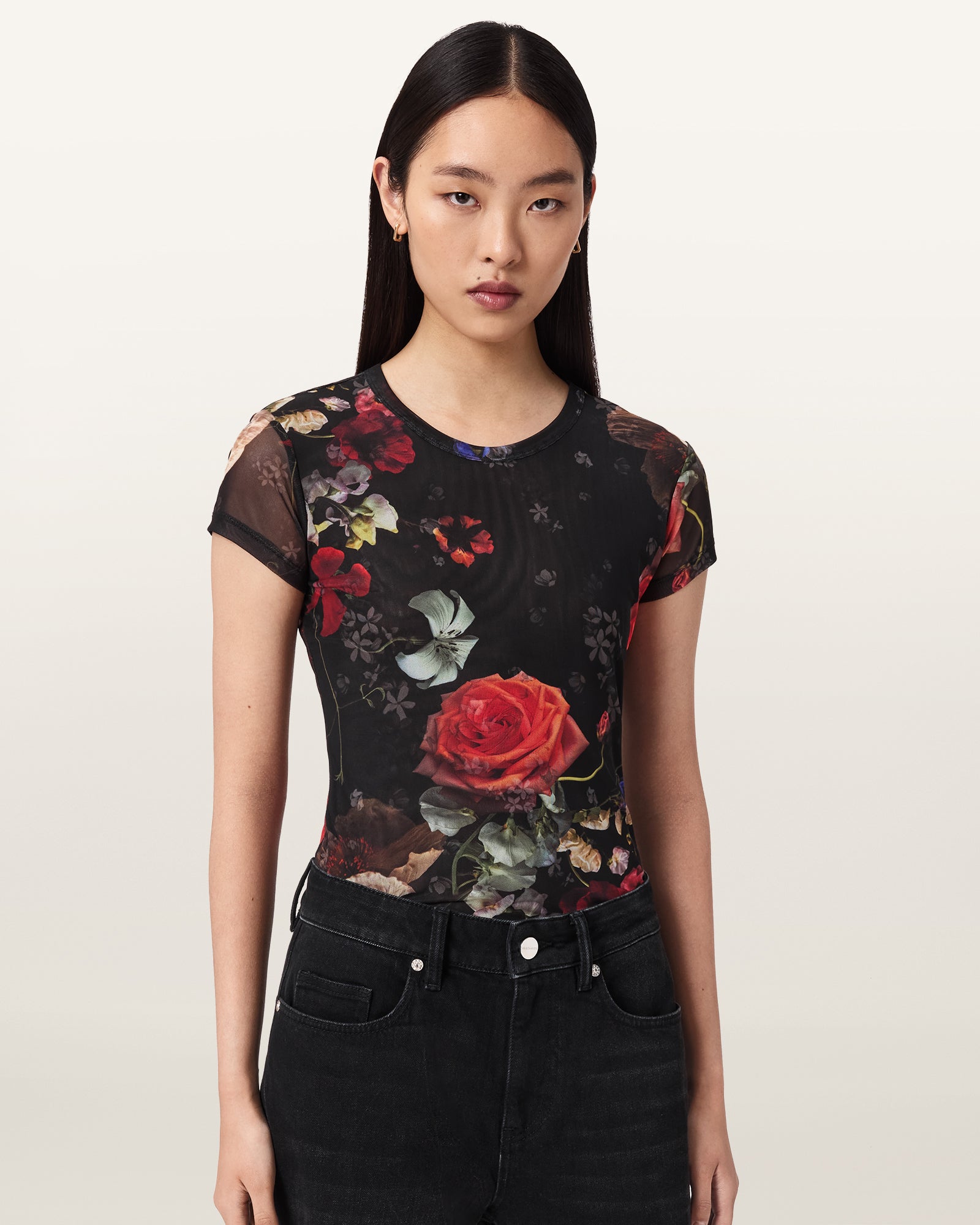Ellie Mesh Tee