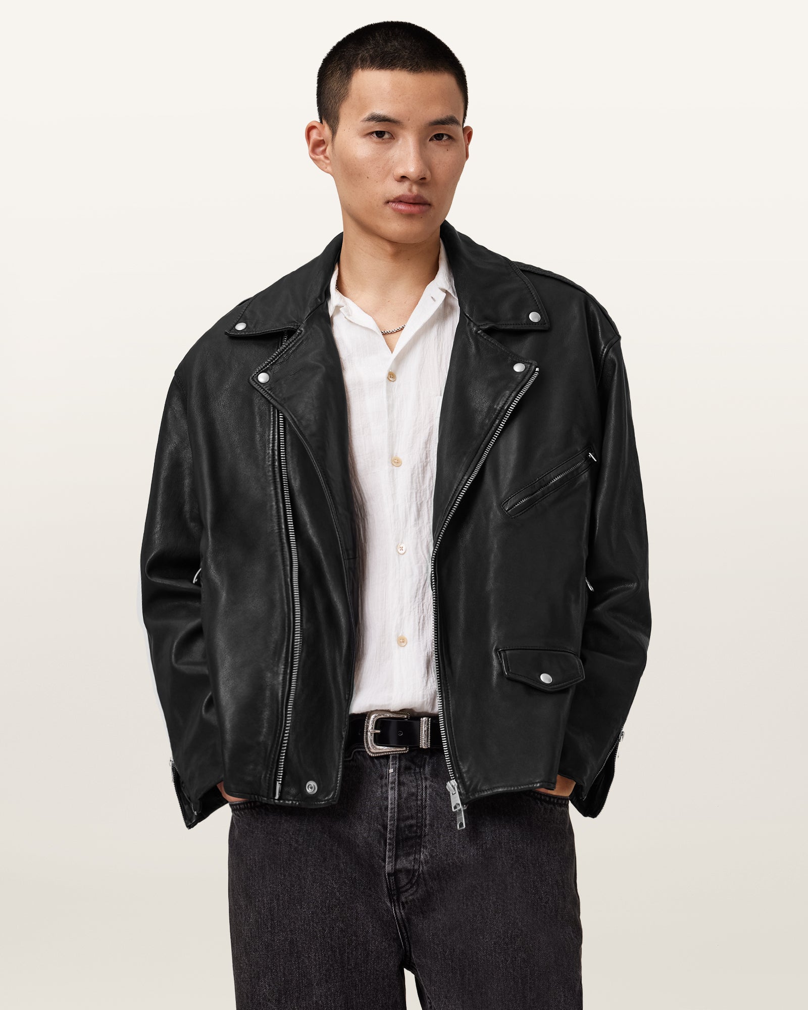 Bradford Biker Leather Jacket